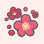 梅の花のイラスト
