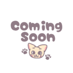 comingsoonと書かれたイラスト