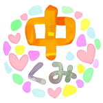 水彩画風のイラスト「中くみ」のロゴあり