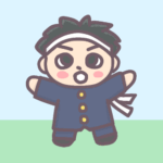 男子応援団のイラスト