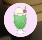 メロンクリームソーダのアイコンの見本画像