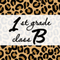 クールでかっこいいヒョウ柄に「1stgrade classB」のロゴあり