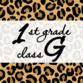 クールでかっこいいヒョウ柄に「1stgrade classG」のロゴあり