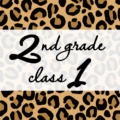 クールでかっこいいヒョウ柄に「2ndgrade class1」のロゴあり
