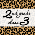 クールでかっこいいヒョウ柄に「2ndgrade class3」のロゴあり
