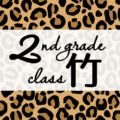 クールでかっこいいヒョウ柄に「2ndgrade class竹」のロゴあり