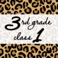 クールでかっこいいヒョウ柄に「3rdgrade class1」のロゴあり