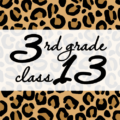 クールでかっこいいヒョウ柄に「3rdgrade class13」のロゴあり