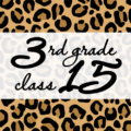 クールでかっこいいヒョウ柄に「3rdgrade class15」のロゴあり
