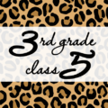 クールでかっこいいヒョウ柄に「3rdgrade class5」のロゴあり