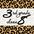 クールでかっこいいヒョウ柄に「3rdgrade class8」のロゴあり