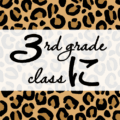 クールでかっこいいヒョウ柄に「3rdgrade classに」のロゴあり