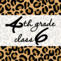 クールでかっこいいヒョウ柄に「4thgrade class6」のロゴあり