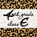 クールでかっこいいヒョウ柄に「4thgrade classE」のロゴあり
