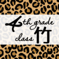 クールでかっこいいヒョウ柄に「4thgrade class竹」のロゴあり