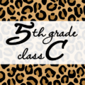 クールでかっこいいヒョウ柄に「5thgrade classC」のロゴあり