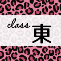 クールでかっこいいピンクヒョウ柄に「class 東」のロゴあり